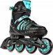 Rolki Raven Inlineskates Crystal z wymienną płozą regulowane czarne r. 38-42 2