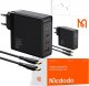 Ładowarka Mcdodo Ładowarka sieciowa GaN 140W Mcdodo CH-2913 2x USB-C, USB-A (czarna) 1