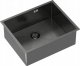 Zlewozmywak GraniteQ Quadron | ANTHONY | stalowy zlewozmywak kuchenny GRAFIT PVD | wymiary: 54 x 44 x 19 cm | 1-komorowy wpuszczany | podbudowa szafki: od 60 cm 1