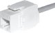 NetRack Moduł keystone Jack RJ45 kat. 5e UTP, beznarzędziowy Netrack, biały 1