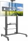 Techly Stojak Mobilny do Tablic interaktywnych 52-110cali, 120kg, płynna regulacja 1