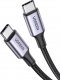 Kabel USB Ugreen USB-C - USB-C 1 m Czarny (70427B) 1