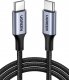 Kabel USB Ugreen USB-C - USB-C 1 m Czarny (70427B) 1