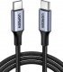 Kabel USB Ugreen USB-C - USB-C 3 m Czarny (90120B) 2