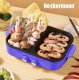 Grill elektryczny Heckermann Kuchenka elektryczna do grillowania Heckermann R40-1 1300W 5