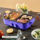 Grill elektryczny Heckermann Kuchenka elektryczna do grillowania Heckermann R40-1 1300W 6
