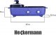Heckermann R40-2 Grill turystyczny elektryczny 1600 W 14