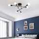Lampa sufitowa Heckermann Zestaw Lampa sufitowa Heckermann NST-P8023 + 6x Żarówka LED A60 12