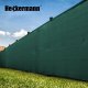 Heckermann Zestaw Siatka cieniująca 1,5x50m Heckermann - Zielona + 2x Opaski zaciskowe Heckermann 100szt - Zielone 3