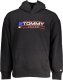 Tommy Hilfiger BLUZA TOMMY HILFIGER BEZ ZAMKA CZARNA MĘSKA M 1