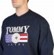 Tommy Hilfiger Bluzy marki Tommy Hilfiger model DM0DM15717 kolor Niebieski. Odzież Męskie. Sezon: Wiosna/Lato M 3