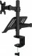 Techly Uchwyt biurkowy Techly 13-32", z półką na laptopa 12"-17" regulowany 8
