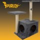 Purlov Drzewko dla kota 71cm szare Purlov 21712 10
