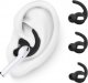 Class and Culture LLC KeyBudz EarBuddyz Ultra - silikonowe nakładki do AirPods 1/2 (black) 3