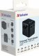 Verbatim 100-250 V Adapter podróżny, CEE7 (widelec) - gniazdo, czarny, Verbatim 6