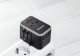 Verbatim 100-250 V Adapter podróżny, CEE7 (widelec) - gniazdo, czarny, Verbatim 19