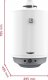Bojler Ariston S/SGA X 80 EE 75 4.3 kW (3211197) 1