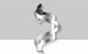 RockBros Uchwyt na bidon Rockbros 2017-11BS (Srebrny) 1
