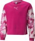 Puma Bluza dla dzieci Puma Alpha Crew TR różowa 846941 14 176cm 1