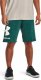 Under Armour Spodenki męskie Under Armour Rival FLC Big Logo Shorts zielone 1357118 722 M 1
