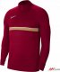 Nike Bluza dla dzieci Nike NK DF Academy 21 Drill Top bordowa CW6112 677 XS 1