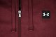 Under Armour Bluza męska Under Armour Rival Fleece FZ Hoodie bordowa 1357111 690 S 4