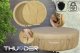 Jacuzzi ogrodowe Thunder Basen z hydromasażem 6-osobowy jacuzzi LATTE + brązowe meble rattanowe - 4 sztuki 5