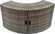 Jacuzzi ogrodowe Thunder Basen z hydromasażem 6-osobowy jacuzzi THUNDER MOCHA + szare meble rattanowe - 4 sztuki 14