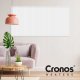 Grzejnik Cronos Zestaw Panel grzewczy IR CRONOS Carbon P800 White + Nogi 7