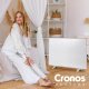 Grzejnik Cronos Panel grzewczy IR CRONOS Synthelith PRO CRP-1200TWP Grey 9