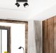 Lampa sufitowa Heckermann Lampa punktowa LED Heckermann 8795314A Czarna 2x głowica 1