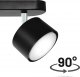 Lampa sufitowa Heckermann Lampa punktowa LED Heckermann 8795316A Czarna 3x głowica 3