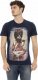 Trussardi Action T-shirty marki Trussardi Action model 2AT04 kolor Niebieski. Odzież Męskie. Sezon: 3XL 1