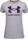 Under Armour Koszulka damska Under Armour Live Sportstyle Graphic Ssc szara 1356305 017 L 1