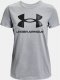 Under Armour Koszulka damska Under Armour Live Sportstyle Graphic Ssc szara 1356305 016 XL 1