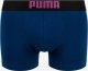 Puma Bokserki męskie Puma Placed Logo Boxer 2P różowe, niebieskie 906519 11 S 5