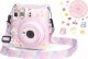 Pokrowiec LoveInstant Futerał Etui Case Pokrowiec Do Fujifilm Instax Mini 12 + Naklejki / Jogurtowy Królik 1