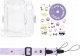 Pokrowiec LoveInstant Futerał Etui Case Pokrowiec Do Fujifilm Instax Mini 12 + Naklejki / Słodki Królik 3