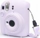 Pokrowiec LoveInstant Futerał Etui Pokrowiec Case Do Fujifilm Fuji Instax Mini 12 / Silikonowy / Fioletowy 6