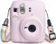 Pokrowiec LoveInstant Futerał Etui Pokrowiec Case Do Fujifilm Fuji Instax Mini 12 / Silikonowy / Różowy 2