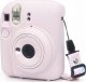 Pokrowiec LoveInstant Futerał Etui Pokrowiec Case Do Fujifilm Fuji Instax Mini 12 / Silikonowy / Różowy 3
