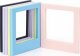 LoveInstant Zestaw 7x Ramka Magnes Na Lodówkę Do Fujifilm Instax Square Sq40 / Sq1 / Sq6 / Sq10 / Sq20 / Link 3