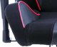 Fotel OCPC FUOCO 4D czarno-czerwony 5