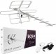 Antena RTV Spacetronik Antena DVB-T/T2 Spacetronik EOS L Combo White (aktywna) 8