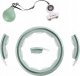 HMS HHM15 HULA HOP GREEN Z MAGNESEM I OBCIĄŻNIKIEM + LICZNIK HMS 2