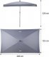 Nils Extreme Parasol ogrodowy 200 cm NC7826 6