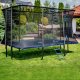 Trampolina ogrodowa Thunder Outside Phenom z siatką zewnętrzną 305 x 213 cm 9