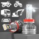 SKLEPLEDY ŻARÓWKI LED H7 S13 200W 12V 24V 100% CAN 40000LM 1