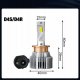 SKLEPLEDY ŻARNIKI LED D4S D4R XSTORM P&P CANBUS 25000LM 70W 2