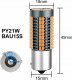 SKLEPLEDY ŻARÓWKA PY21W LED XSTORM POMARAŃCZOWA KIERUNEK CAN 2